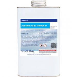 Craftex ACETONE GLUE REMOVER For removal of Glue, Nail Polish, Varnish 1L