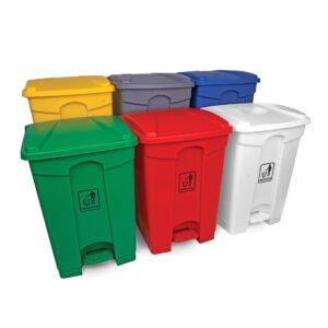 enviropal® 45 Litre Pedal Operated Bin - All Colours