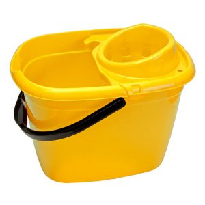 CleanSource® 14 Litre Standard Socket Mop Bucket Yellow