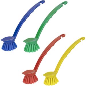 General Purpose Hygiene Washing-Up Brush - B/G/R/Y