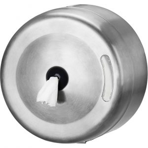 Tork® T8 Stainless Steel Large SmartOne System Toilet Roll Dispenser