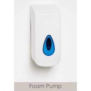 CleanSource® 400ml White Plastic Bulk Fill FOAM Soap Dispenser