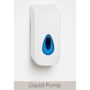 CleanSource® 400ml White Plastic Bulk Fill LIQUID Soap Dispenser