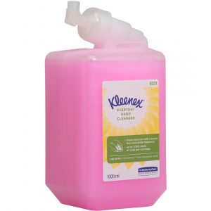 Kleenex® 6331 Pink LIQUID Everyday Hand Soap Cartridges (6x1L)