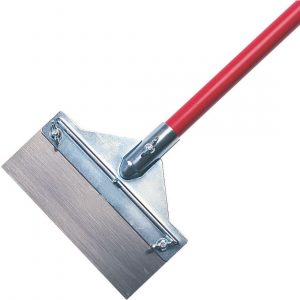8" / 200mm Wide Long Handled Heavy Duty Floor Scraper