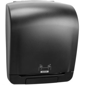 Katrin® Inclusive System Hand Towel Roll Dispenser Black