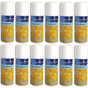 CleanSource® Premiaire Lemon Sherbert MINI MicroBurst Air Freshener Refill Cans (12x100ml)