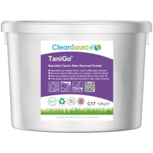 CleanSource® TaniGo Specialist Tannin, Tea & Coffee Stain Remover Powder 10Kg