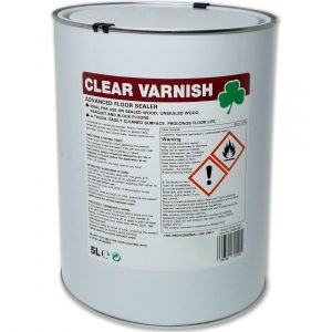 Clear Varnish Resinous Protective Floor Sealer 5 Litres