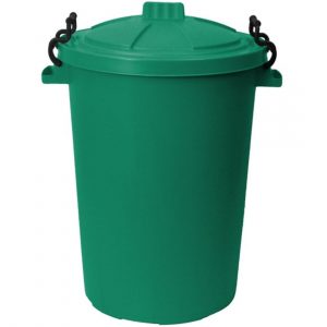 enviropal® TuffBin™ Heavy Duty 85 Litre Dustbin With Lid Green