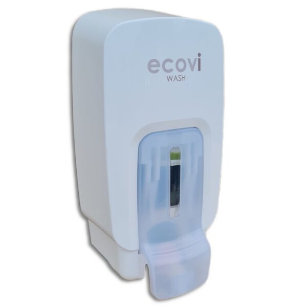 ecovi® ecoFOAM 1L Cartridge Soap Dispenser White/Translucent - Image 2