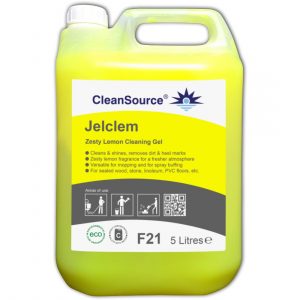 CleanSource® JELCLEM Lemon Floor Cleaning Gel 5L