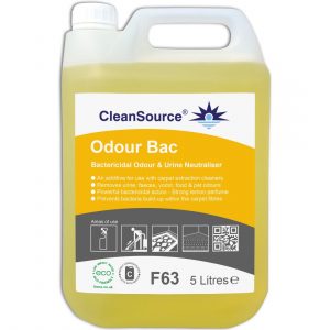 CleanSource® ODOUR-BAC Anti-Bac Urine & Odour Neutraliser 5L