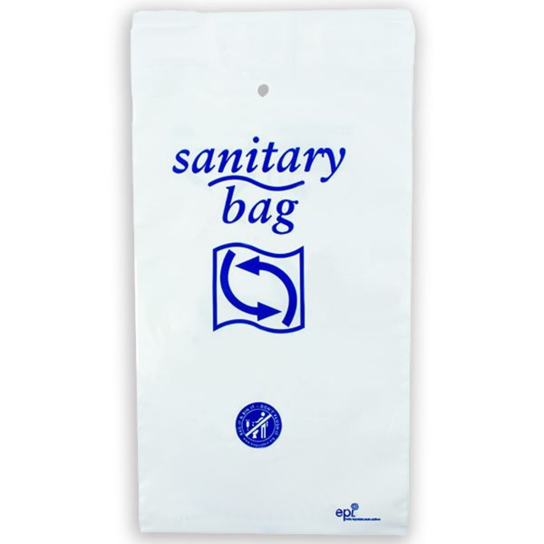 Sanitary Bag Plastic White