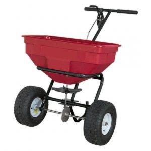 57kg Contractors Walk Behind Broadcast Salt Spreader