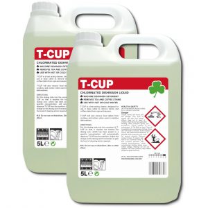 T-Cup Chlorinated Dishwasher Detergent / Tannin Remover (2x5L)