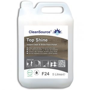 CleanSource® TOP SHINE Mopable 2 in 1 Floor Polish & Maintainer 5L
