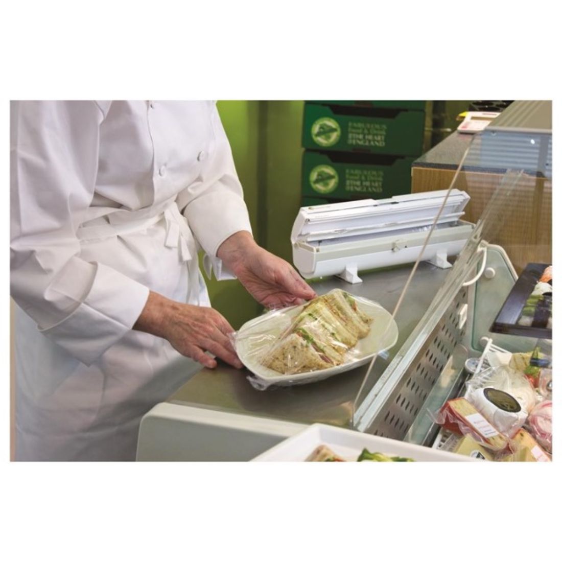 Commercial Plastic Wrap Dispenser - Wrapmaster 4500 - Wrapmaster