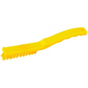 Professional Stiff 225mm Detail Brush YELLOW