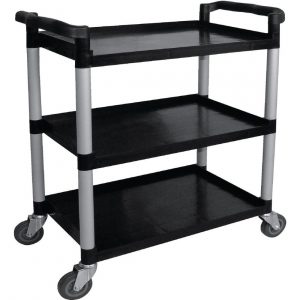 CleanSource® Large Utility Trolley With Shelves