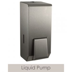 CleanSource® 900ml Brushed S/Steel Bulk Fill LIQUID Soap Dispenser