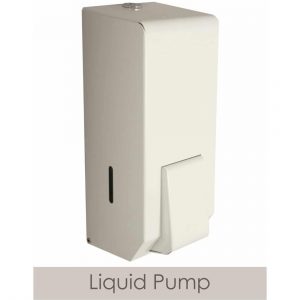 CleanSource® 900ml White Metal Bulk Fill LIQUID Soap Dispenser