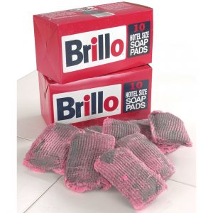 Extra Large Hotel Size 'Brillo-type' Soap Filled Scouring Pads (Box 10)