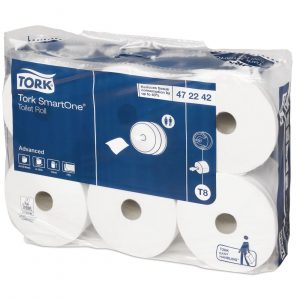 Tork® 472242 (T8) SmartOne Standard System Toilet Rolls (1x6)
