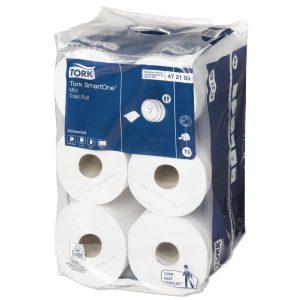 Tork® 472193 (T9) Mini SmartOne System Toilet Rolls(1x12)