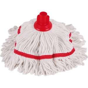 CleanSource® (200g) Rewashable Hygiene Socket Mop Head Red