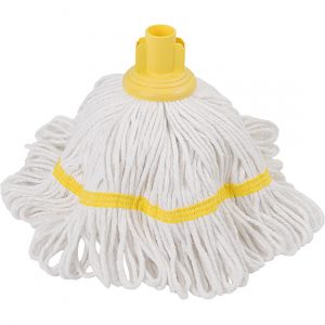 CleanSource® (200g) Rewashable Hygiene Socket Mop Head Yellow