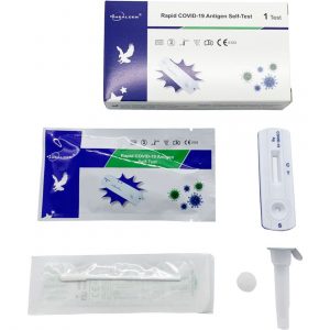 Healgen SARS-COV-2 Rapid Antigen Lateral-Flow Test Kit (For COVID-19) Single Pack