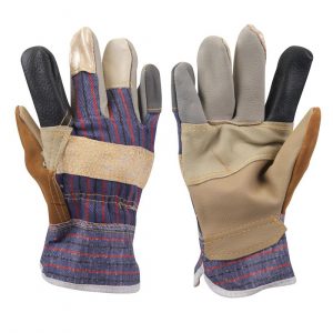 Leather Furniture Hide Rigger Gloves (Pair)