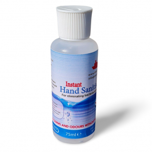 Instant Alcohol Hand Sanitiser Gel Personal Bottles 75ml (1x24)