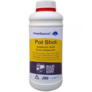 CleanSource® POT SHOT Sulphuric Acid Drain Unblocker 1L