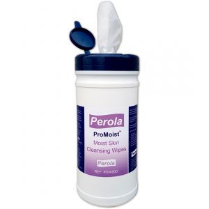Perola® ProMoist™ Patient Skin Cleansing Wipes (Tub of 200)