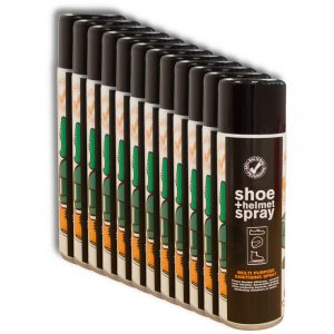 Aerosol Shoe & Helmet Sanitising & Deodorising Spray (12x480ml)