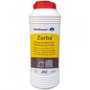 CleanSource® ZORBA Emergency Clean-Up Body Fluid Spill Powder 240g