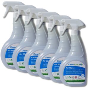 CleanSource® AIR-WAVE Air Freshener & Odour Neutraliser (6x750ml)
