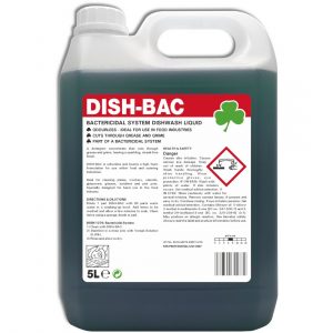 DISH-BAC Anti-Bac Washing-Up Detergent 5L