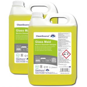CleanSource® GLASS-MAID Machine Glasswash Detergent (2x5L)