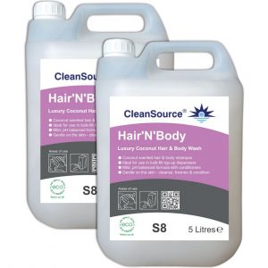 CleanSource® HAIR'N'BODY Coconut Shower Gel & Body Wash (2x5L)