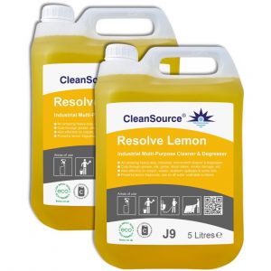 CleanSource® RESOLVE LEMON Multi-Purpose Cleaner & Degreaser (2x5L)