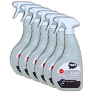 D-SOLVE Strong Graffiti Remover - For Brick & Metal (6x750ml)