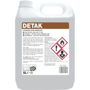 DETAK Solvent Chewing Gum & Sticky Residue Remover 5L