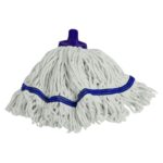 230g SYR Interchange Midi Rewashable Hygiene Mop Heads (1x5) - Image 2