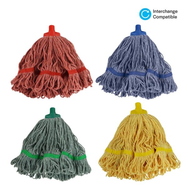 230g Midi SYRtex Colour Yarn Interchange Mop Heads (1x5) - Image 1