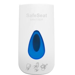 SafeSeat White Plastic 400ml Spray Pump Toilet Seat Sanitiser Dispenser