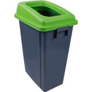enviropal® 60L Recycling Buddy Bin + Green Open Lid