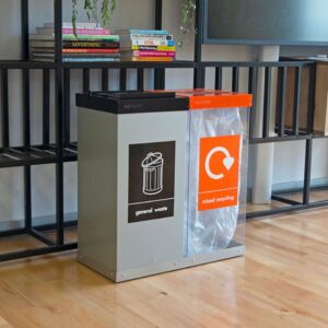 enviropal® BoxBin DUO 120L (2x60L) Internal Recycling Bin 'Customisable'